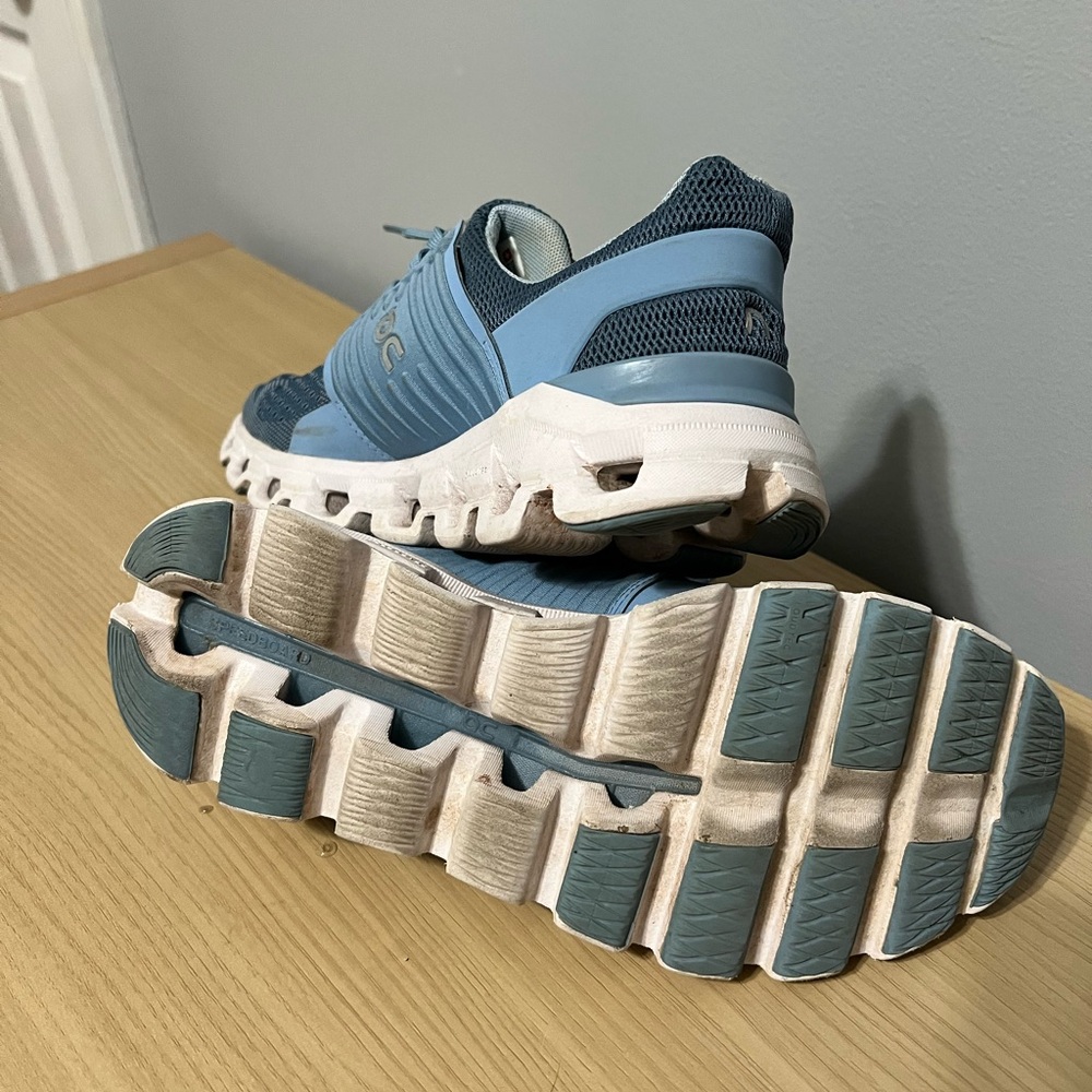 On Cloud Slate Blue Sneakers Women 7.5 Cloudswift 4 - Picture 15 of 15